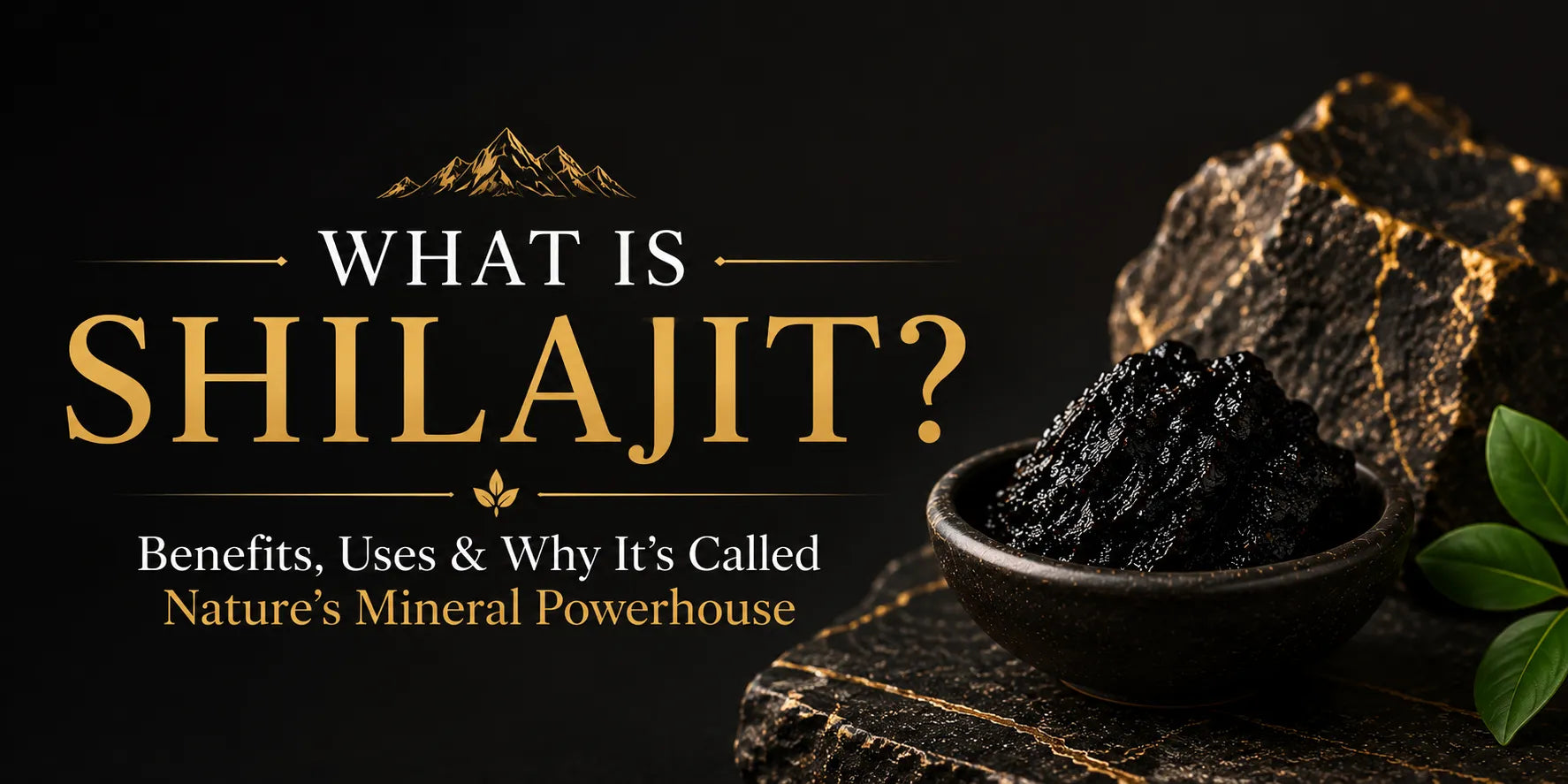 What Is Shilajit? Benefits, Uses & Why It’s Called Nature’s Mineral Powerhouse